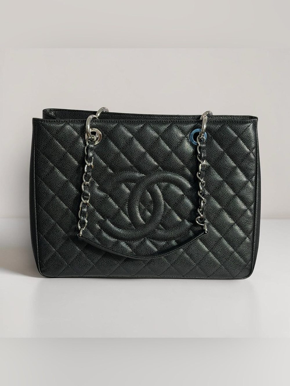 Chanel GST Grand Tote Caviar And Palladium